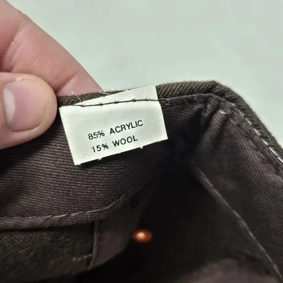 Vintage Cleveland Browns Snapback American Needle Nutmeg Embroidered 90's NWT - Picture 11 of 11